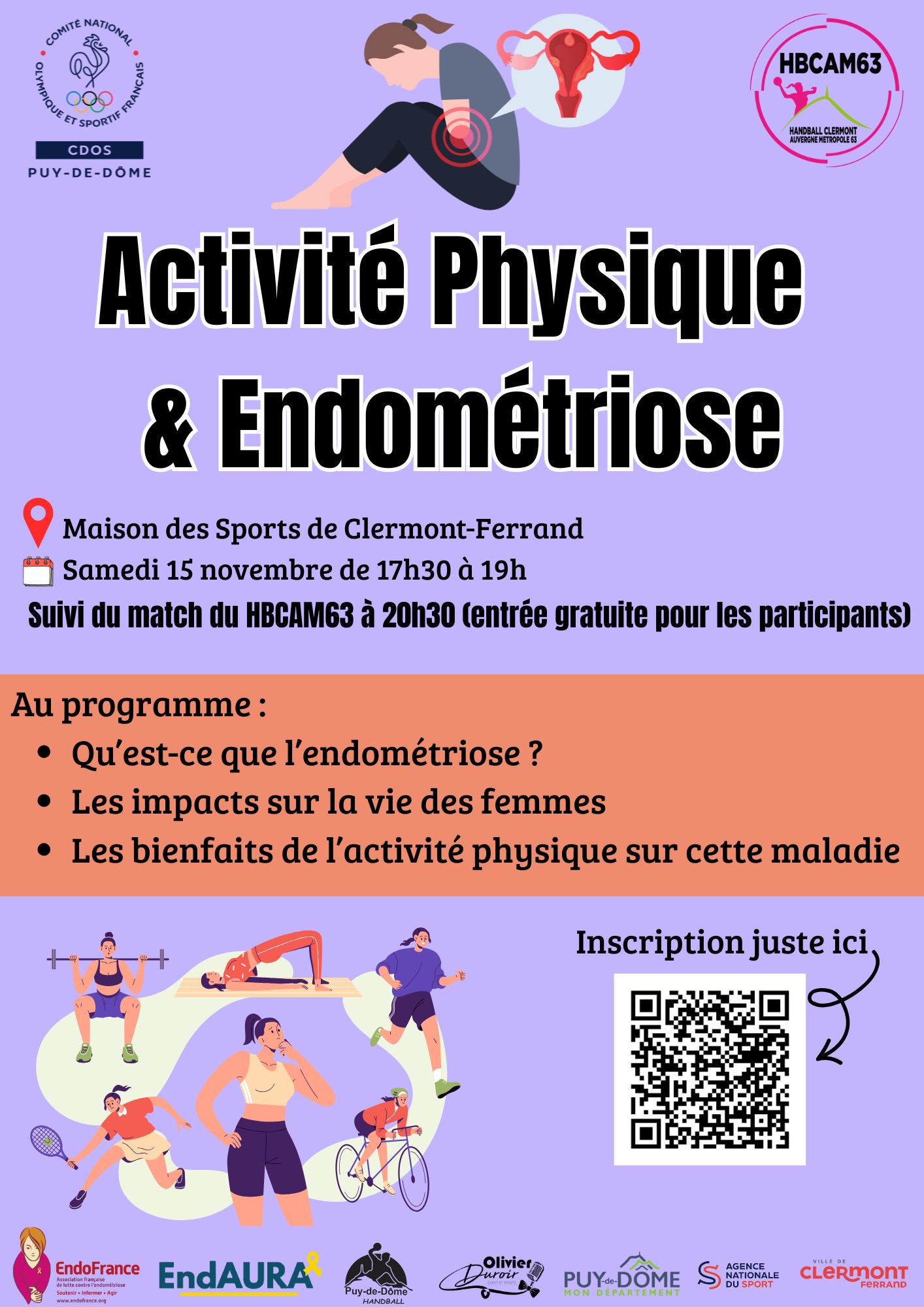 Colloque Activité Physique et Endométriose
